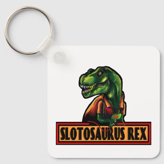 SJ Slotosaurus Rex Key Fob Sleutelhanger (Voorkant)