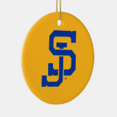 SJ Spartans Keramisch Ornament (Rechts)