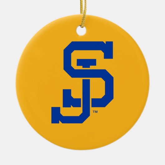 SJ Spartans Keramisch Ornament (Voorkant)
