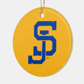 SJ Spartans Keramisch Ornament (Links)
