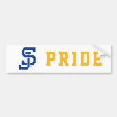 SJ Spartans logo Bumpersticker (Voorkant)