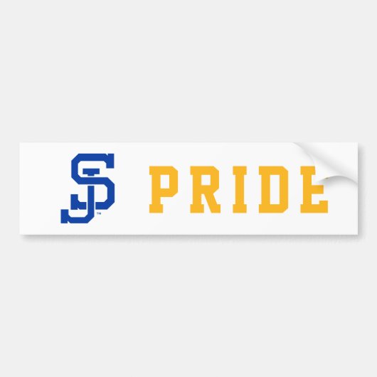 SJ Spartans logo Bumpersticker (Voorkant)