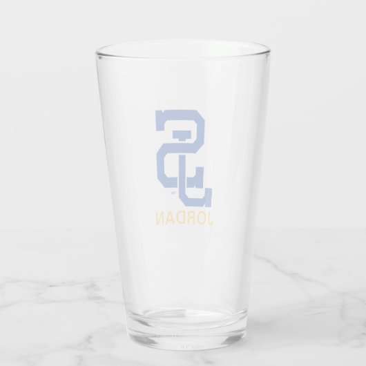 SJ Spartans logo Glas (Achterkant)
