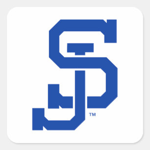 SJ Spartans logo Vierkante Sticker