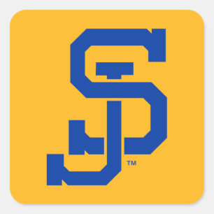 SJ Spartans Vierkante Sticker