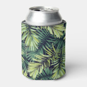 Sjaal bloemenprint: Moderne Millefleurs Blikjeskoeler (Blikje Voorkant)