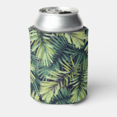 Sjaal bloemenprint: Moderne Millefleurs Blikjeskoeler (Blikje Achterkant)