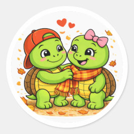 Sjaal Cadeau Ronde Sticker