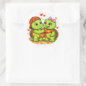 Sjaal Cadeau Ronde Sticker (Tas)