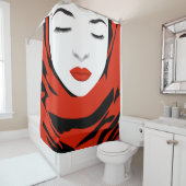 sjaal douchegordijn (In situ)