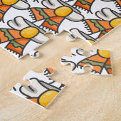 sjaal legpuzzel (Zijkant)