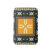 Sjaal ontwerp: Indiase Batikplein. Badmat (Voorkant Verticaal)