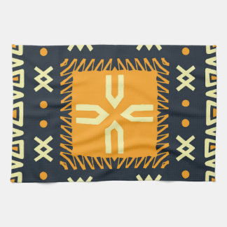 Sjaal ontwerp: Indiase Batikplein. Theedoek