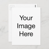 SJABLONEN eenvoudig TEKST PHOTO bulkprijzen toevoe Briefkaart (Voorkant / Achterkant)