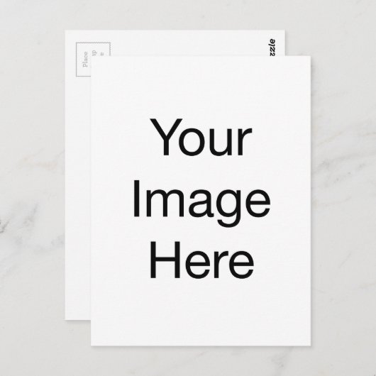 SJABLONEN eenvoudig TEKST PHOTO bulkprijzen toevoe Briefkaart (Voorkant / Achterkant)