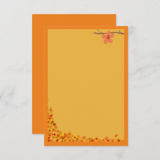 Sjablonen uitnodigen/begroeten - Personaliseer uw  (Voorkant / Achterkant)