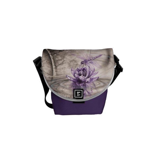 Sjablonen (versie 3) messenger bag (voorkant)