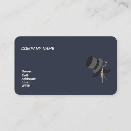 SJABLONEN VISITEKAARTJE (Voorkant)