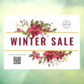 Sjablonen voor feestdagen in de winterwinkel raamsticker (Vel 3)