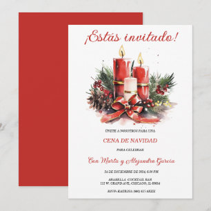 Sjablonen voor gepersonaliseerde kerstfeestjes kaart