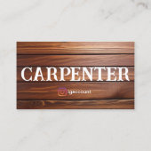 Sjablonen voor Houtbewerkers Visitekaartje (Achterkant)