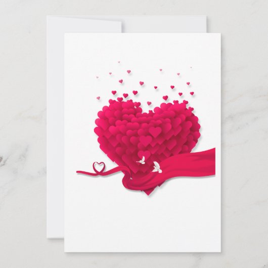 Sjablonen voor huwelijksuitnodiging kaart (Achterkant)