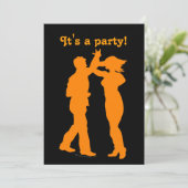 Sjablonen voor  uitnodiging (Staand voorkant)