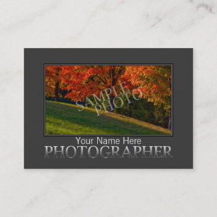 Sjablonen voor visitekaartjes voor fotografen DI