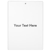 Sjablonen voor zakelijke klembord (Achterkant)