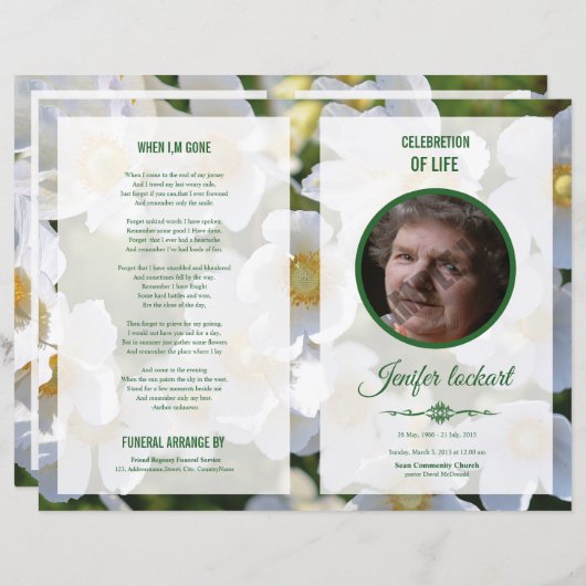 Sjabloon (Voorkant / Achterkant)