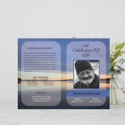 Sjabloon (Staand voorkant)