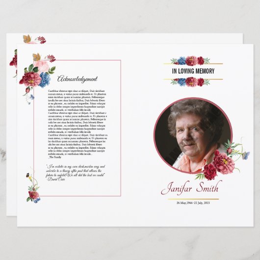 Sjabloon (Voorkant / Achterkant)