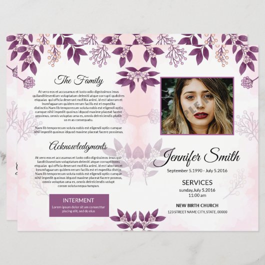 Sjabloon (Voorkant / Achterkant)