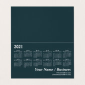 sjabloon 2021 visitekaartje (Buitenkant ongevouwen)