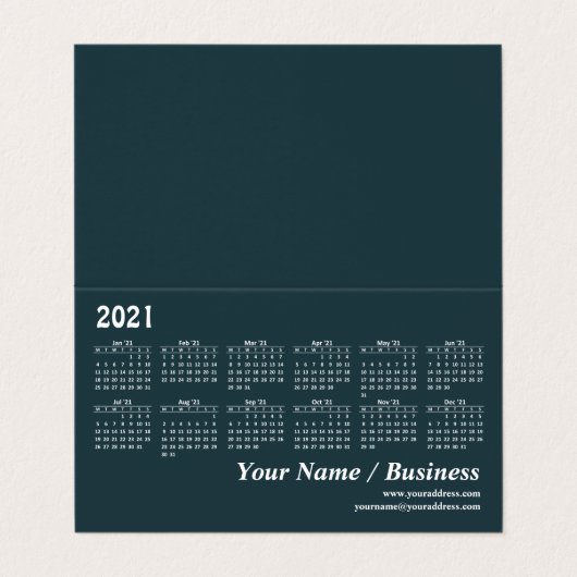 sjabloon 2021 visitekaartje (Buitenkant ongevouwen)