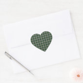 SJABLOON 2 HART STICKER (Envelop)