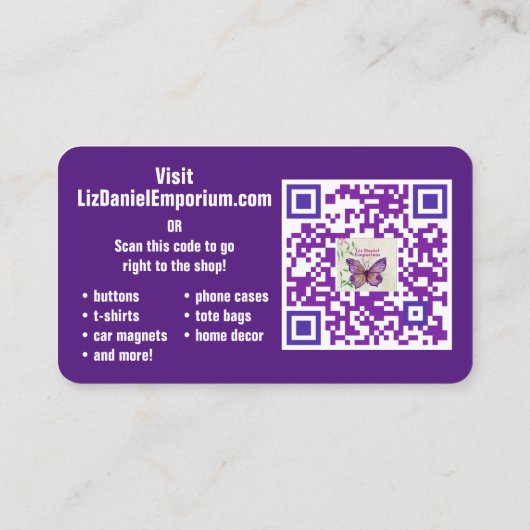 SJABLOON - 3,5 x 2,0-inch Visitekaartje (Achterkant)