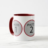 sjabloon 3 Mok van FOTO-koffie (Voorkant links)