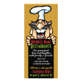 Sjabloon 4x9.Italiaans.Chef.Pizza 2 van het menu U (Voorkant)