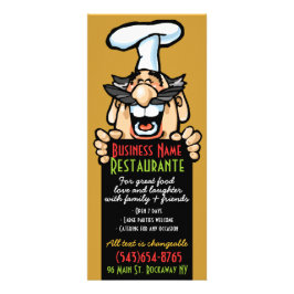 Sjabloon 4x9.Italiaans.Chef.Pizza 2 van het menu U