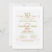 Sjabloon 50ste verjaardag kaart (Voorkant)