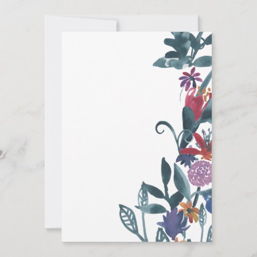 sjabloon 9 uitnodigen kaart (Achterkant)