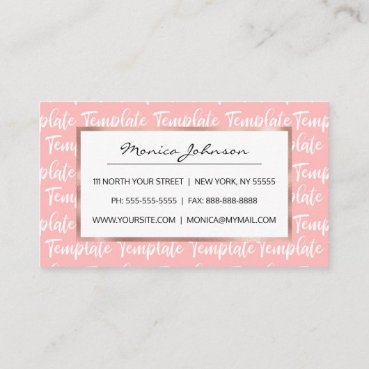 SJABLOON AANBEVELINGSKAARTJE (Achterkant)