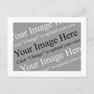 Sjabloon aangepast Afbeelding Briefkaart
