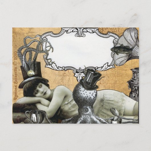 Sjabloon Aangepast Calypso-Briefkaart Briefkaart (Voorkant)