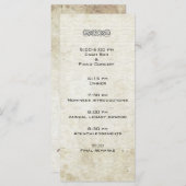 Sjabloon Aangepast evenementprogramma (Voorkant / Achterkant)