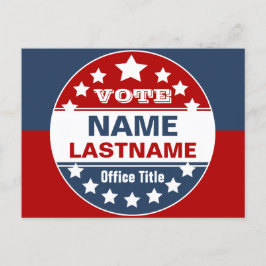 Sjabloon Aangepaste campagne Briefkaart