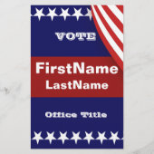 Sjabloon Aangepaste campagne Flyer (Achterkant)