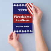 Sjabloon Aangepaste campagne Flyer (Hand)