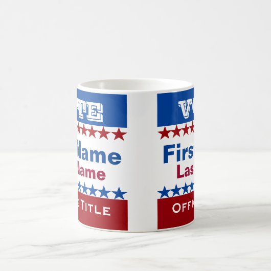 Sjabloon Aangepaste campagne Koffiemok (Center)